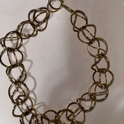 14k Gold Choker Necklace 