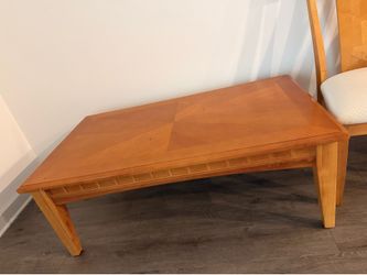 Rectangular Wood Coffee Table