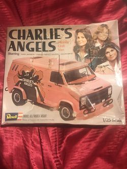 Brand new in box Charlie’s Angels plastic model kit