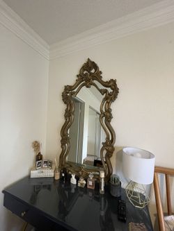 Antique Gold Mirror