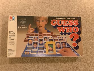 The Original Guess Who Board Game