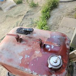 gas tank, . It is a portable 6-gallon fuel