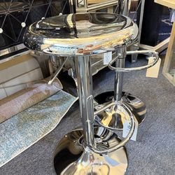 Chrome Modern Barstool