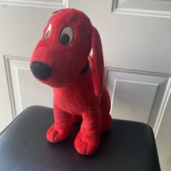 Clifford The Big Red Dog VTG 12.5" Plush Scholastic Kohl's Cares
