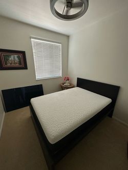IKEA Bed frame(Malm) Black Full