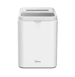 Midea Ice Maker Countertop, Bullet Ice, 26 Lbs Daily Production, 2 Ice Sizes