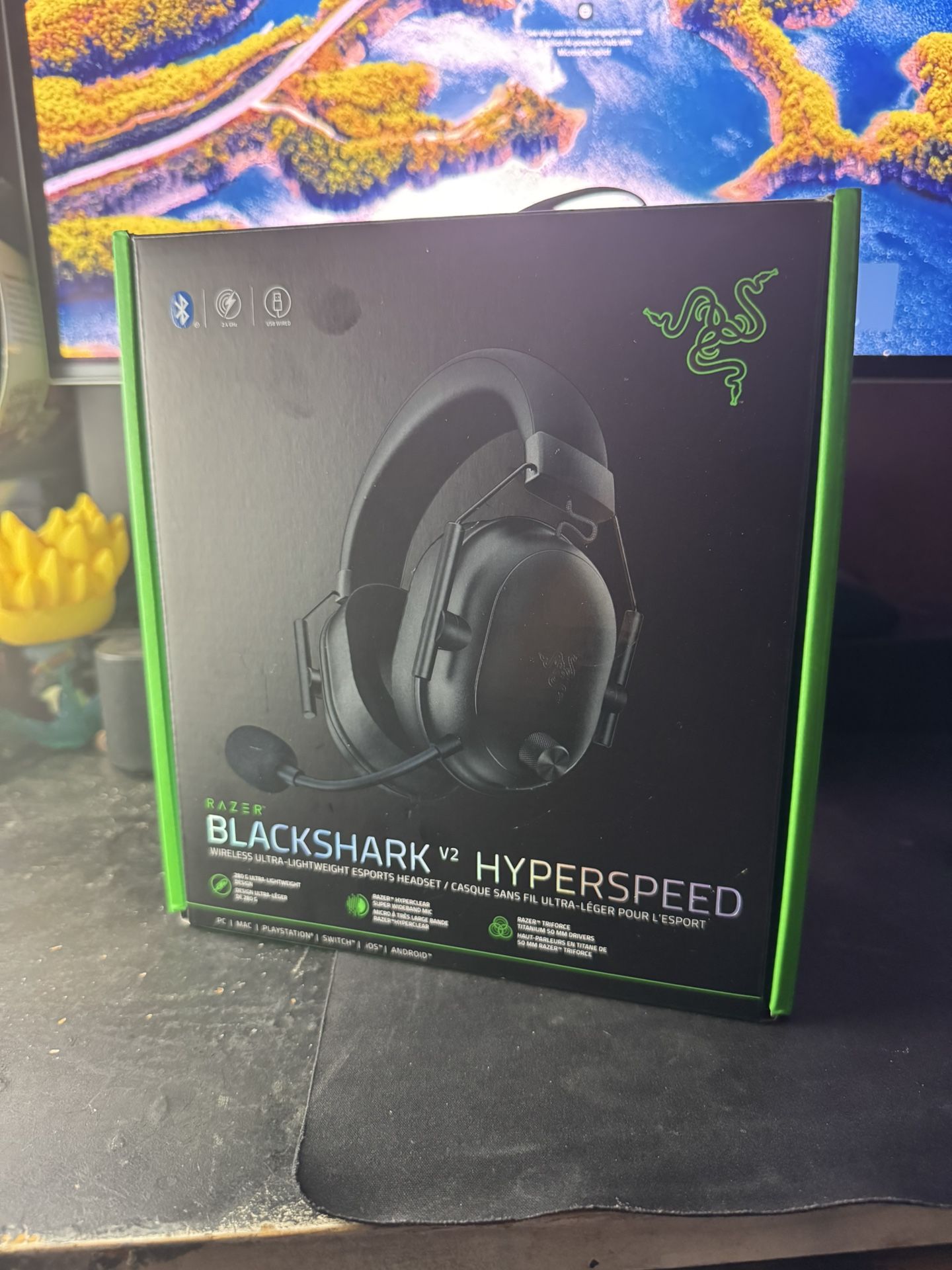 Black shark V2 Head Phones - Razer