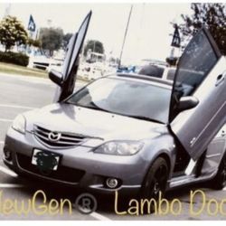 2010-2013 Mazda 3 NewGen®️Lambo Door Bolt On Kit
