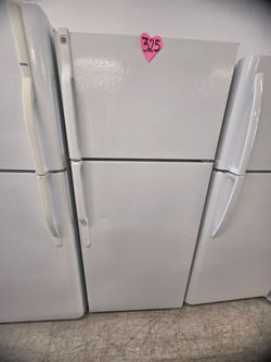 Used top Freezer Refrigerators  Price Starting  325 up to  499