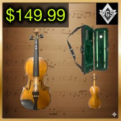 *USED* Cremona SV-175 All Solid Violin Outfit (Includes Bow & Case)