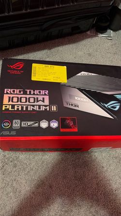 Gaming power supply  (send offers) rog thor 1000w platinum II