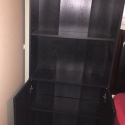 Black Armoire Shelf,never used.
