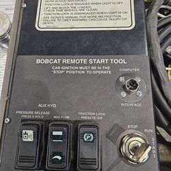 Bobcat Remoted Start Tool  / Interface  For  Diagnostic  