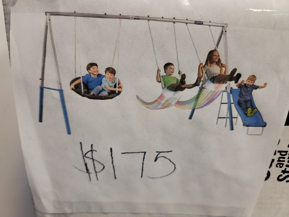 Firefly swing set with 2 firefly LED swings

$175 FIRM