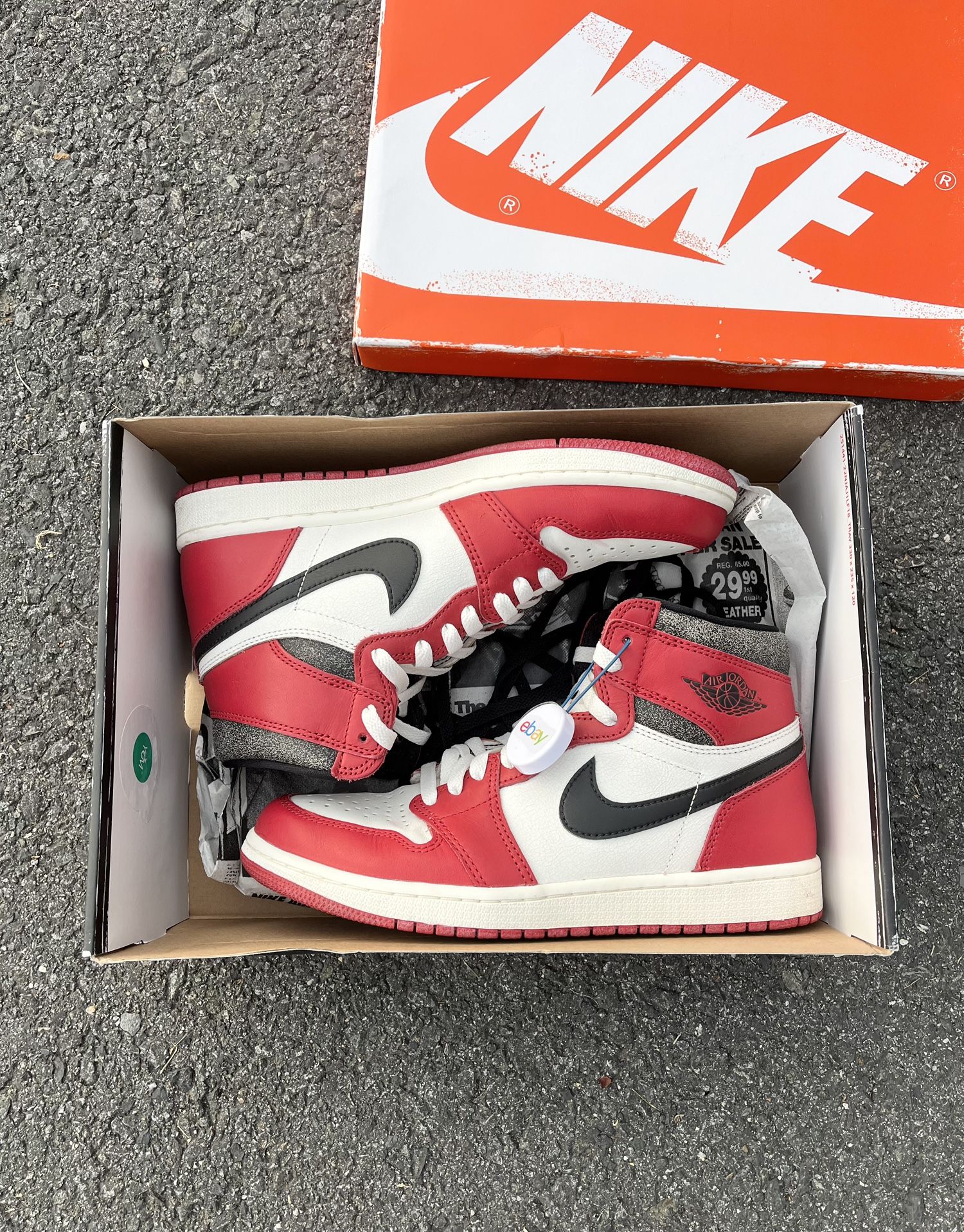 Jordan 1 Retro Lost & Found Sz 8.5 ❤️🖤