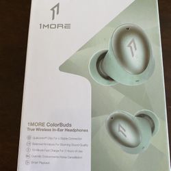 1MORE ColorBuds True Wireless Earbuds Premium Bluetooth Earphones IPX5 Water