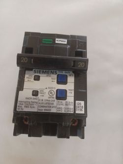 Siemens AFCI  ARC 2 pole Q220AFCNP type QAFN