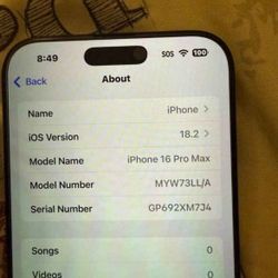 Apple iPhone 16 pri max unlocked