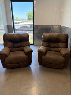 Recliners for sale.