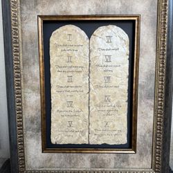 10 Commandments Wall Art