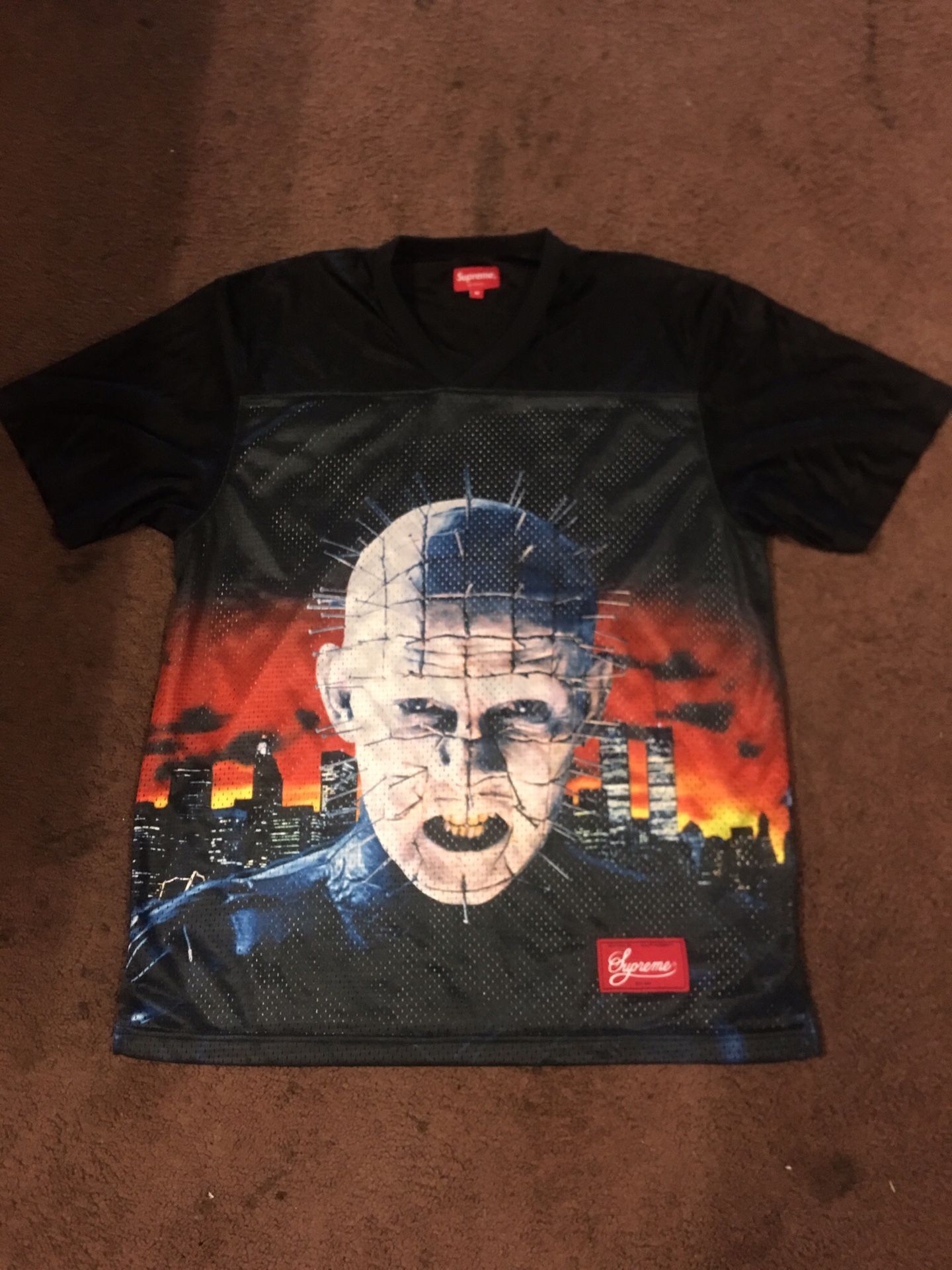 Supreme Hellraiser Football Jersey Medium