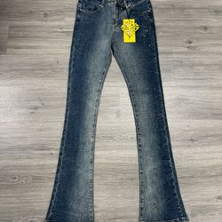 Mens Guapi Jeans Hombre Pantalon Brillo