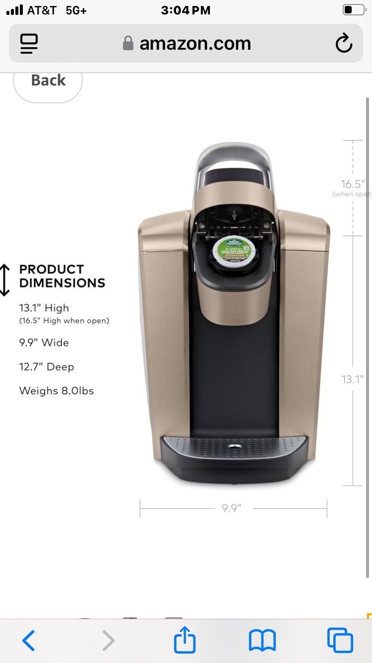 Amazon K Elite Single Serve Keurig K Elite Single Serve Coffee