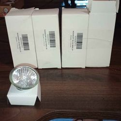8 Pk GU10 50W Light Bulbs