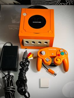 Nintendo Gamecube - Orange Import Modified