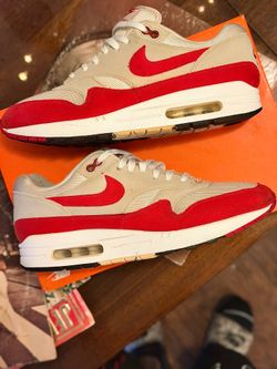Nice 👍!! Nike Air Max 1 OG Anniversary Red (2017) !