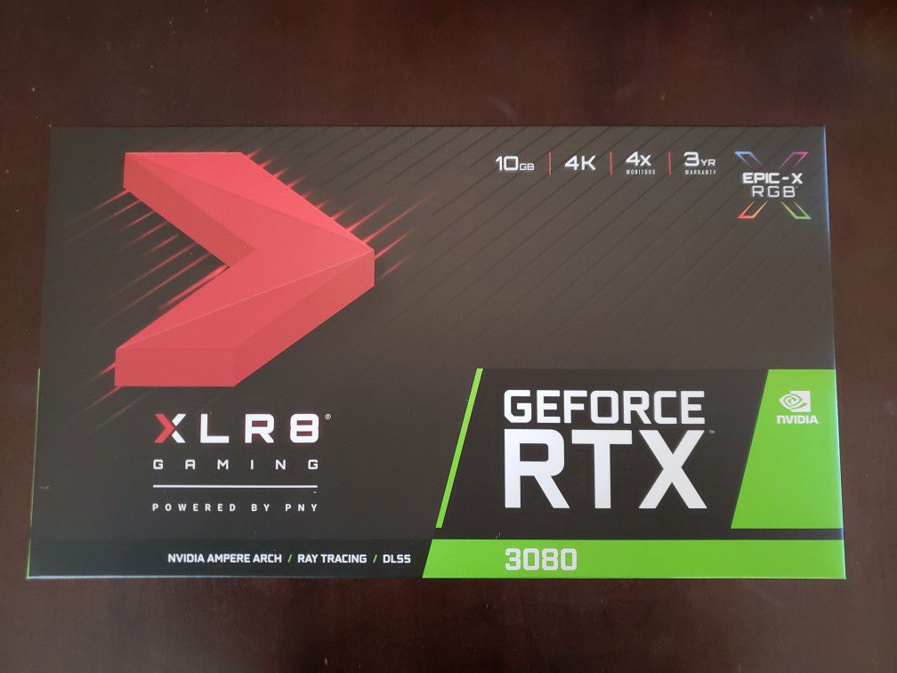 PNY GeForce RTX 3080 10GB XLR8 Gaming Epic-X RGB Triple Fan