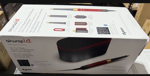 Dyson Airwrap i.d.™ multi-styler and dryer Straight+Wavy (Red Velvet/Gold)