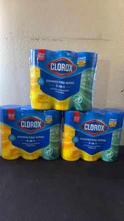 Clorox Desinfectanting wipes