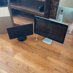 Apple Cinema Display And Viewsonic Monitor