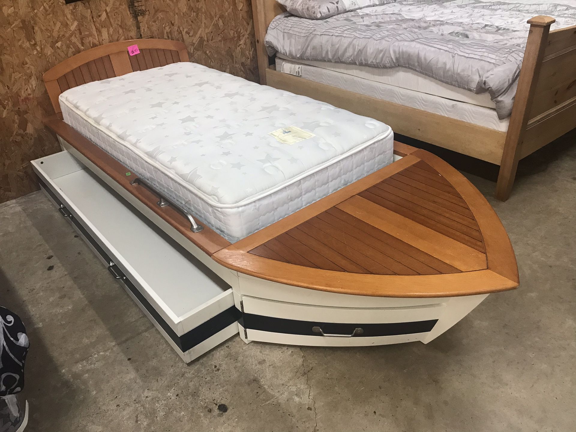 Pottery barn online boat trundle bed
