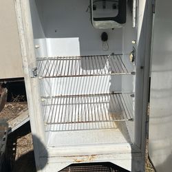 Vintage mini refrigerator