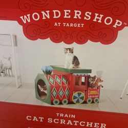 Train cat scratcher