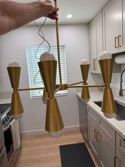 Hanging chandelier