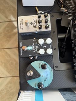 Guitar Pedals All Working