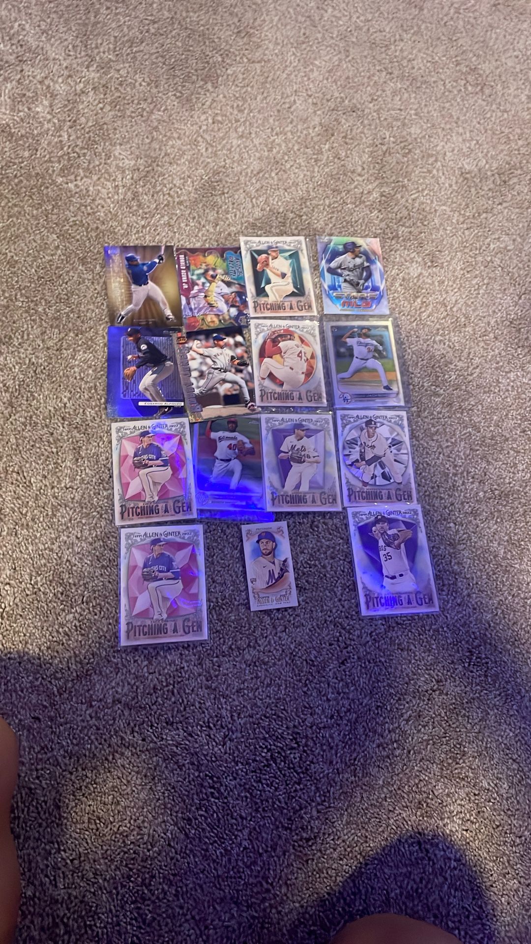 RARE ASSORTED BASEBALL CARDS