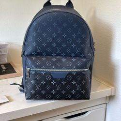 Brand New Blue Louis Vuitton Backpack With Receipts