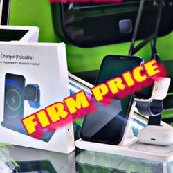 $22☄️ 3-In 1 Wireless Charger For APPLE