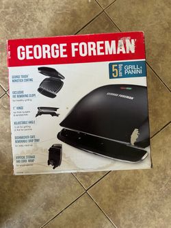 George Foreman 5 Serving Panini Grill