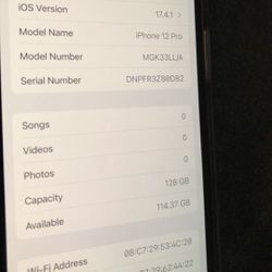 iPhone 12 Pro 128 Unlocked Works With Any Carrier 