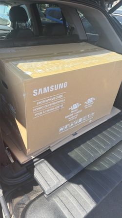 Samsung microwave oven new sealed over the range oven under cabinets model
