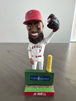 Jugador de beisbol Jo Adell de los Angels de Anaheim