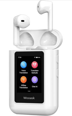 Wooask A8 AI Translator Earbuds