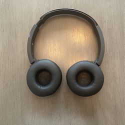 Black Wireless Sony Headphones