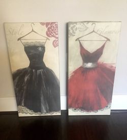 Style & Glamour. Wall Canvases