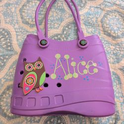 Super Cute Purple Pocketbook For "Alice"